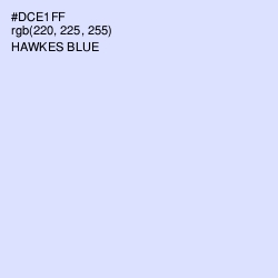 #DCE1FF - Hawkes Blue Color Image